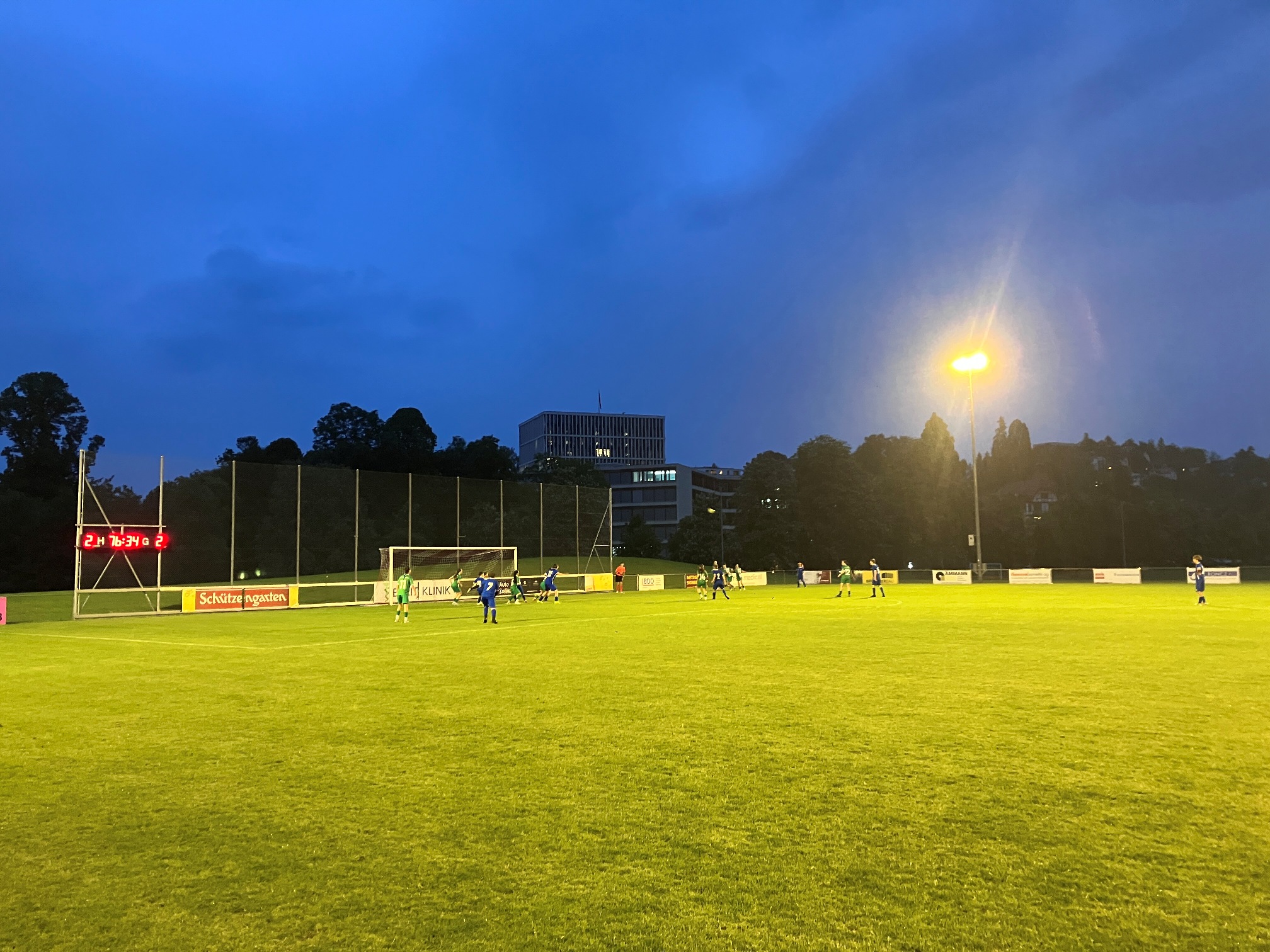 Junioren Cb: Unglückliche Niederlage gegen FCO St. Gallen Frauen U-16