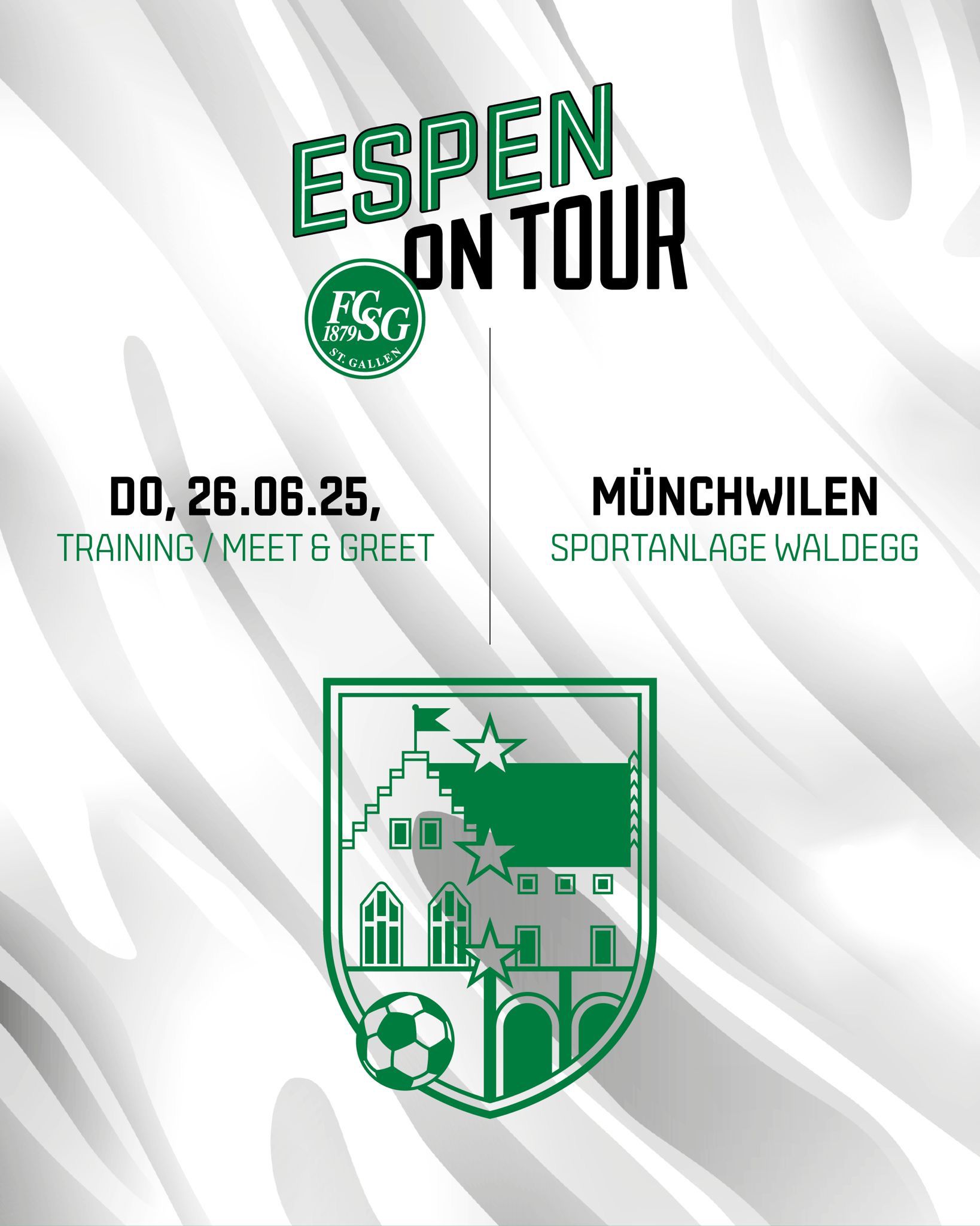 Der FC St.Gallen 1879 kommt nach Münchwilen!