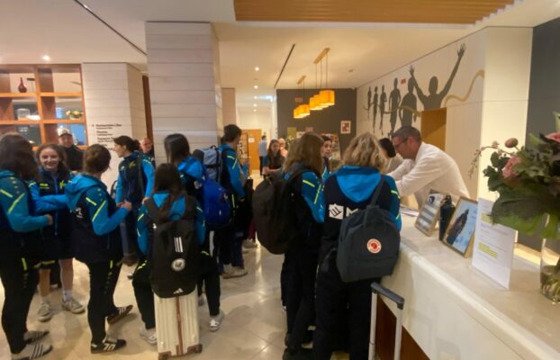 FCM-Damen, Trainingslager Albufeira – Tag 1