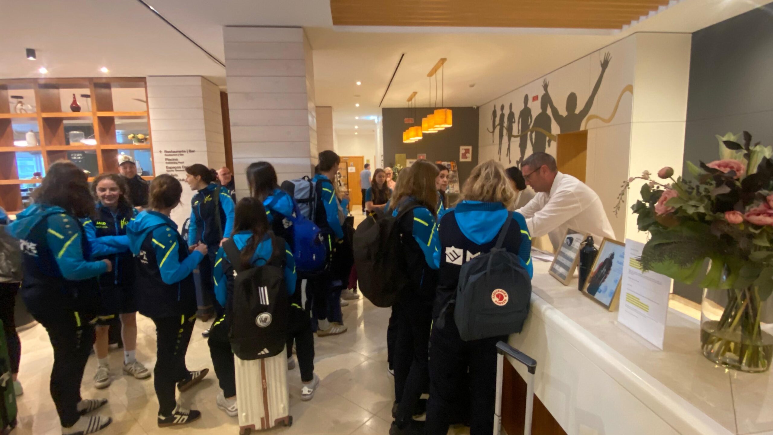 FCM-Damen, Trainingslager Albufeira – Tag 1